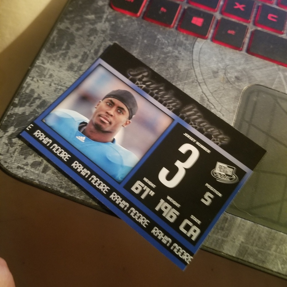 Rahim moore #47 2011 press pass football card
